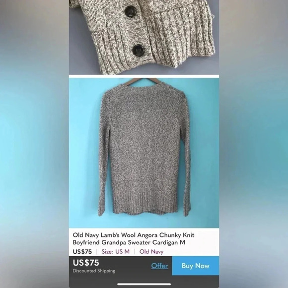 Angora,Lambswool cardigan,sweater coat ,Boho,cottagecore,relax,travel,soft,EC - Picture 13 of 13